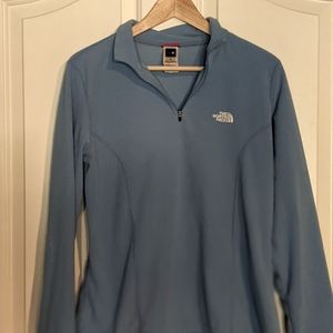 Large Womens Light Blue The North Face sweater